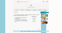 Desktop Screenshot of metanilyellow.com